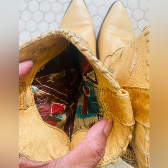 Vintage Zodiac Cowboy Ankle Boots - Picture 9 of 9